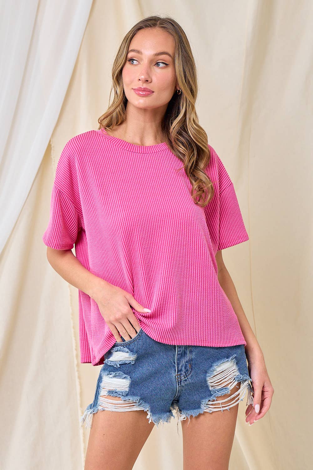 Everyday Relaxed Rib Top