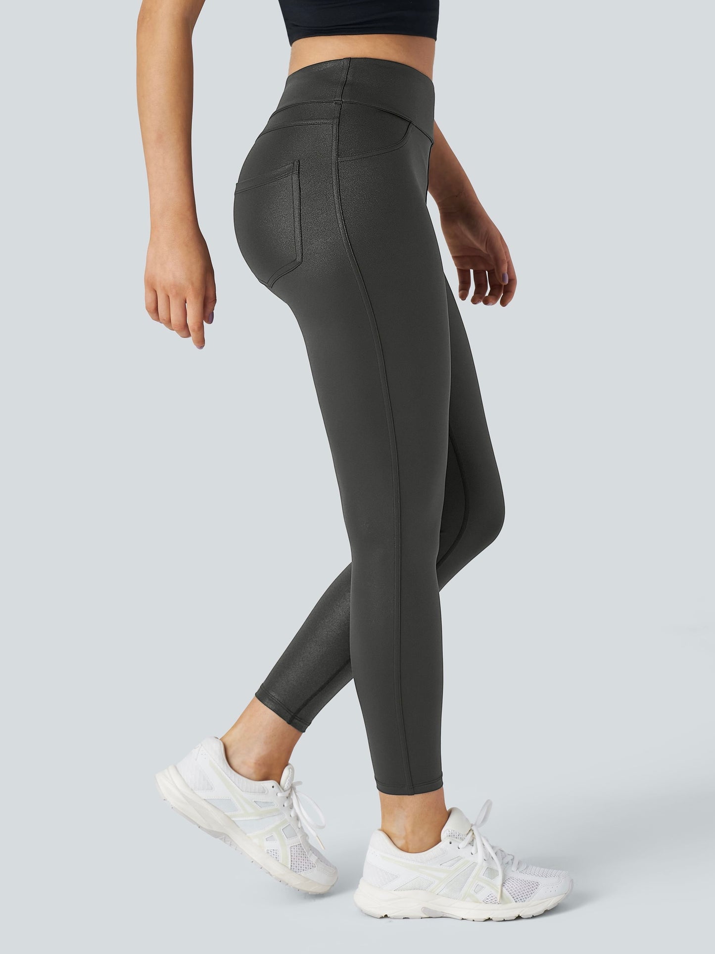 Halara Cloudful™ Shine Back Pocket Leggings